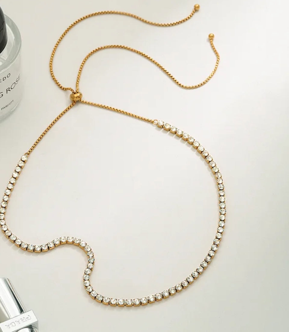 CHOKER ZIRCON FULL DIAMOND