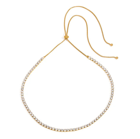 CHOKER ZIRCON FULL DIAMOND